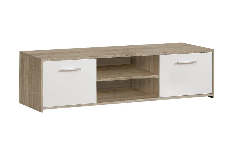 Cadgwith TV-Bänk 136 cm - Brun/Vit - Möbler - Tv möbel & mediamöbel - TV bänk & mediabänk
