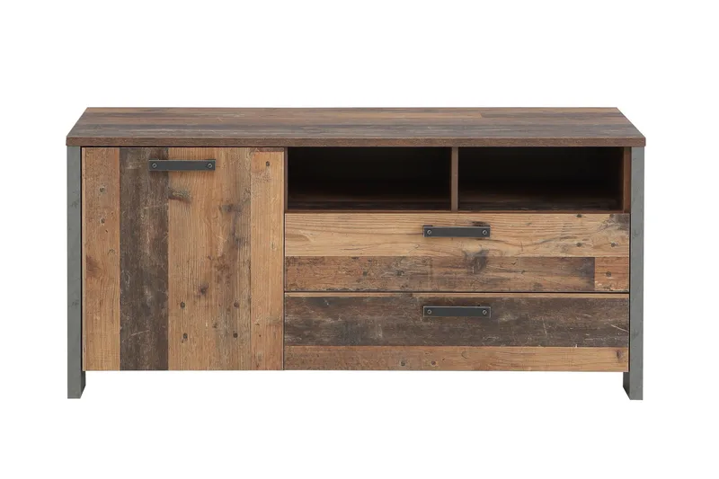 Cadle TV-Bänk 142 cm - Brun/Grå - Möbler - Tv möbel & mediamöbel - TV bänk & mediabänk