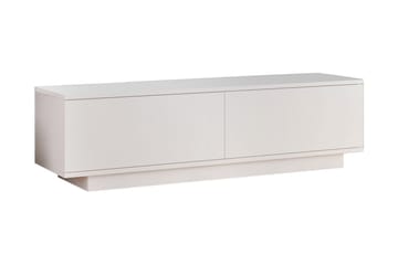Caswell Golvstående Tv-bänk 140 cm med Förvaring i Målat Trä - Vit - Möbler - Tv möbel & mediamöbel - TV bänk & mediabänk