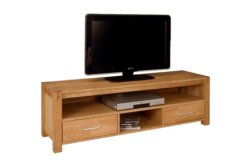Chicago New TV-bänk 140 cm - Ek - Möbler - Tv möbel & mediamöbel - TV bänk & mediabänk