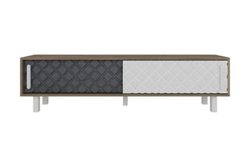 Hejde TV-Bänk 180 cm - Brun/Vit - Möbler - Tv möbel & mediamöbel - TV bänk & mediabänk