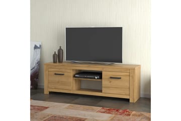 Hovencamp TV-Bänk 161 cm - Brun - Möbler - Tv möbel & mediamöbel - TV bänk & mediabänk