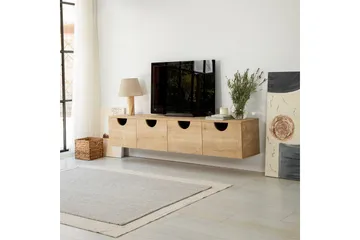 Khalidur Tv-bänk 180 cm - Ek - Möbler - Tv möbel & mediamöbel - TV bänk & mediabänk
