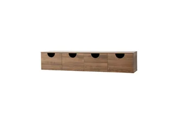Khalidur Tv-bänk 180 cm - Valnöt - Möbler - Tv möbel & mediamöbel - TV bänk & mediabänk