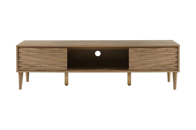 Mccarl TV-Bänk 160 cm - Trä/Natur - Möbler - Tv möbel & mediamöbel - TV bänk & mediabänk