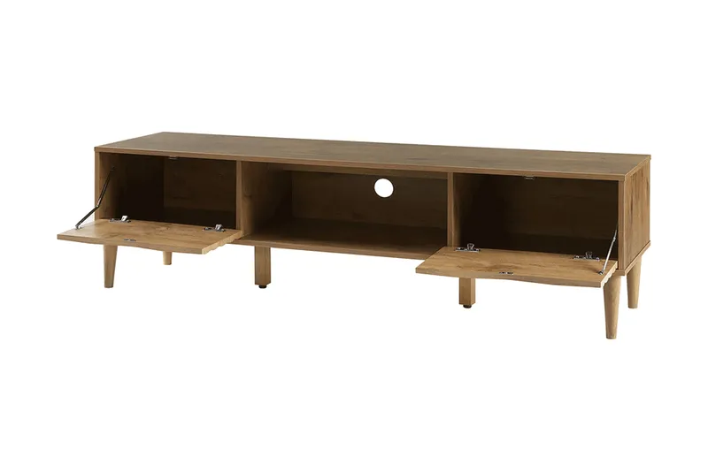 Mccarl TV-Bänk 160 cm - Trä/Natur - Möbler - Tv möbel & mediamöbel - TV bänk & mediabänk