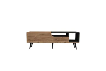 Mul Tv-bänk 150 cm - Brun/Antracit - Möbler - Tv möbel & mediamöbel - TV bänk & mediabänk
