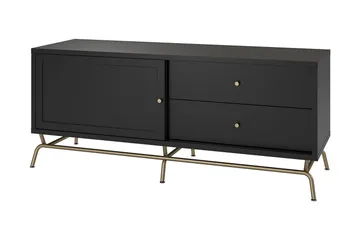 Nova TV-bänk 150x50 cm Svart - Möbler - Tv möbel & mediamöbel - TV bänk & mediabänk