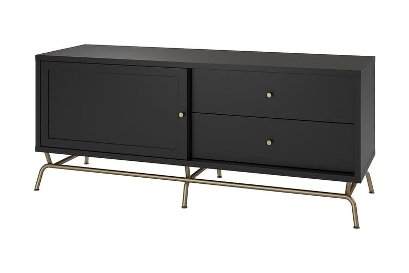 Nova TV-bänk 150x50 cm Svart - Möbler - Tv möbel & mediamöbel - TV bänk & mediabänk