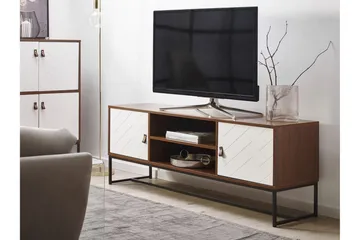Nueva TV-bänk 150x40 cm - Brun - Möbler - Tv möbel & mediamöbel - TV bänk & mediabänk