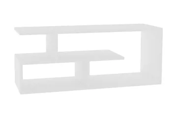 Rinorea Tv-bänk 100x40 cm - Vit - Möbler - Tv möbel & mediamöbel - TV bänk & mediabänk
