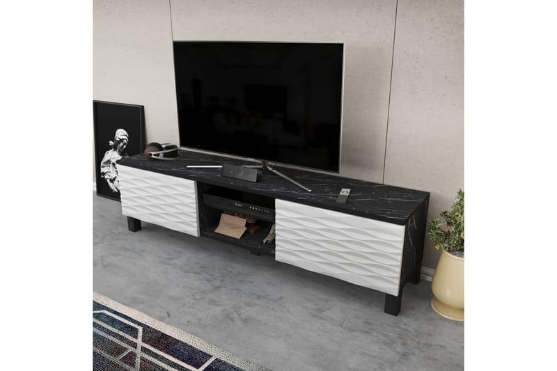 Rinorea Tv-bänk 150x40,3 cm - Svart - Möbler - Tv möbel & mediamöbel - TV bänk & mediabänk