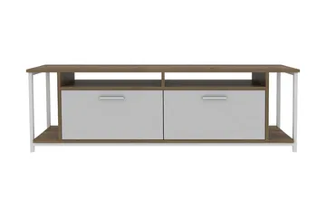 Rinorea Tv-bänk 160x50,8 cm - Vit - Möbler - Tv möbel & mediamöbel - TV bänk & mediabänk