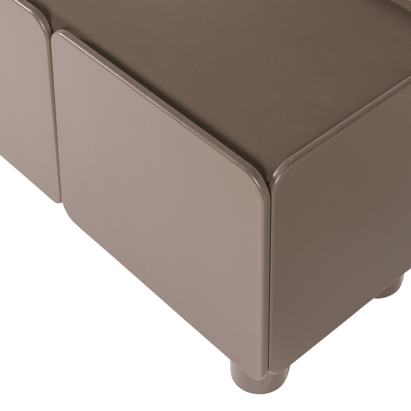 Tv-bänk Root 200 cm - Tryffelbrun - Möbler - Tv möbel & mediamöbel - TV bänk & mediabänk