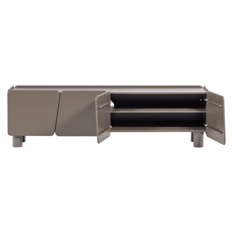 Tv-bänk Root 200 cm - Tryffelbrun - Möbler - Tv möbel & mediamöbel - TV bänk & mediabänk