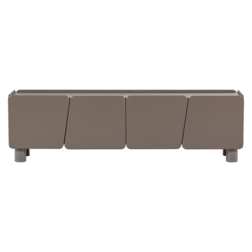 Tv-bänk Root 200 cm - Tryffelbrun - Möbler - Tv möbel & mediamöbel - TV bänk & mediabänk