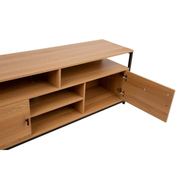 TV-bänk Study Ek/Svart 150x40x54 cm - ek/svart - Möbler - Tv möbel & mediamöbel - TV bänk & mediabänk