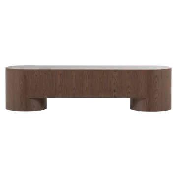 Tv-bänk Velari 200 cm - Brun - Möbler - Tv möbel & mediamöbel - TV bänk & mediabänk