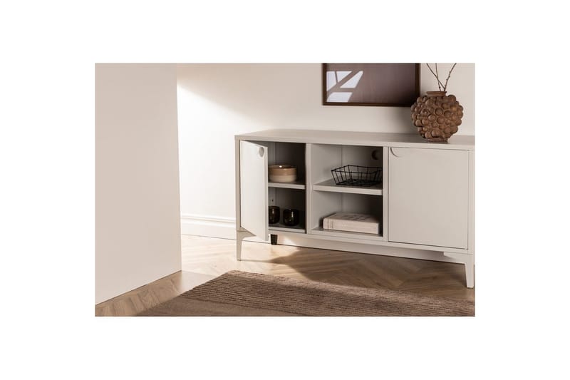 TV-bänk Piring - Beige - Möbler - Tv möbel & mediamöbel - TV bänk & mediabänk