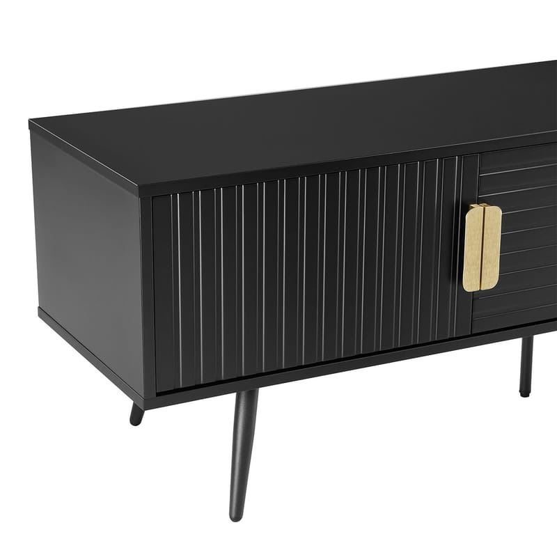 TV-bänk Pixar 150x40x50 cm - svart - Möbler - Tv möbel & mediamöbel - TV bänk & mediabänk