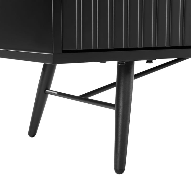 TV-bänk Pixar 150x40x50 cm - svart - Möbler - Tv möbel & mediamöbel - TV bänk & mediabänk