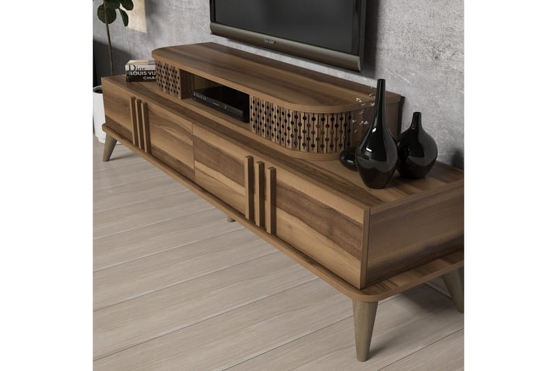 Hovdane TV-Möbelset 168 cm - Brun - Möbler - Tv möbel & mediamöbel - TV-möbelset