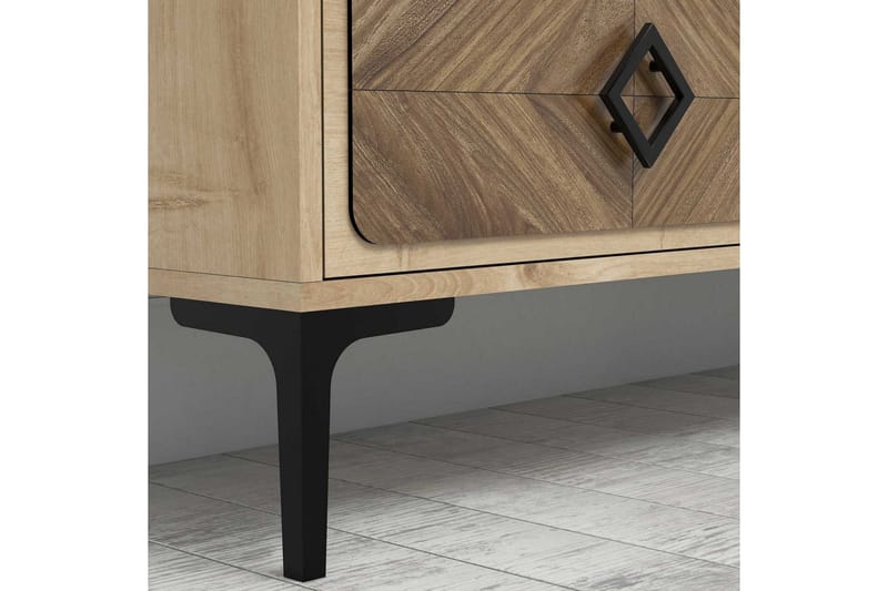 Hovdane TV-Möbelset 180 cm - Brun/Ek - Möbler - Tv möbel & mediamöbel - TV-möbelset