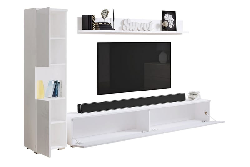 Kanehiro Tv-möbelset - Vit - Möbler - Tv möbel & mediamöbel - TV-möbelset