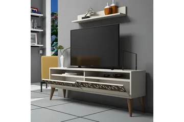 Muennink TV-Möbelset 150 cm - Vit - Möbler - Tv möbel & mediamöbel - TV-möbelset