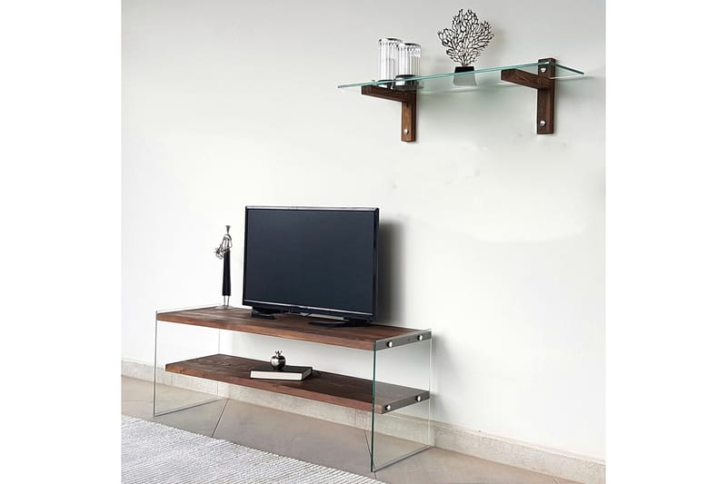 Teenie TV-Möbelset 45 cm, Valnöt