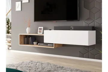 Carbost Tv-skåp 210 cm - Vit - Möbler - Tv möbel & mediamöbel - TV bänk & mediabänk