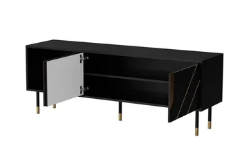 Juniskär Tv-skåp 154 cm - Svart - Möbler - Tv möbel & mediamöbel - TV bänk & mediabänk
