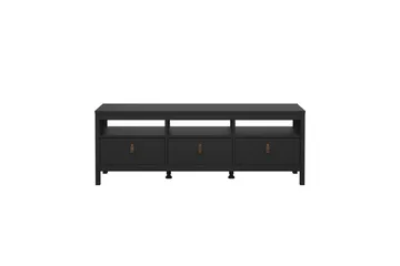 Vallvidera Tv-bänk 151,4 cm - Svart - Möbler - Tv möbel & mediamöbel - TV bänk & mediabänk