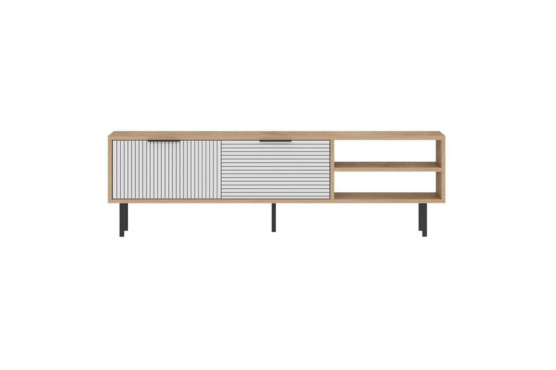 Wenus Tv-bänk 150 cm, Ek/Vit