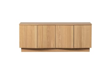 Zuma Golvstående Tv Bänk 133 cm med Förvaring i Ek - Brun - Möbler - Tv möbel & mediamöbel - TV bänk & mediabänk