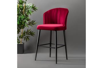 Rubi Bargrupp 52 cm - Röd/Svart - Möbler - Stolar & fåtöljer - Barstol & barpall