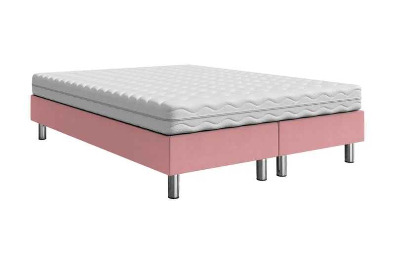 Adeliza Kontinentalsäng 160x200 cm - Rosa - Möbler - Säng - Kontinentalsäng