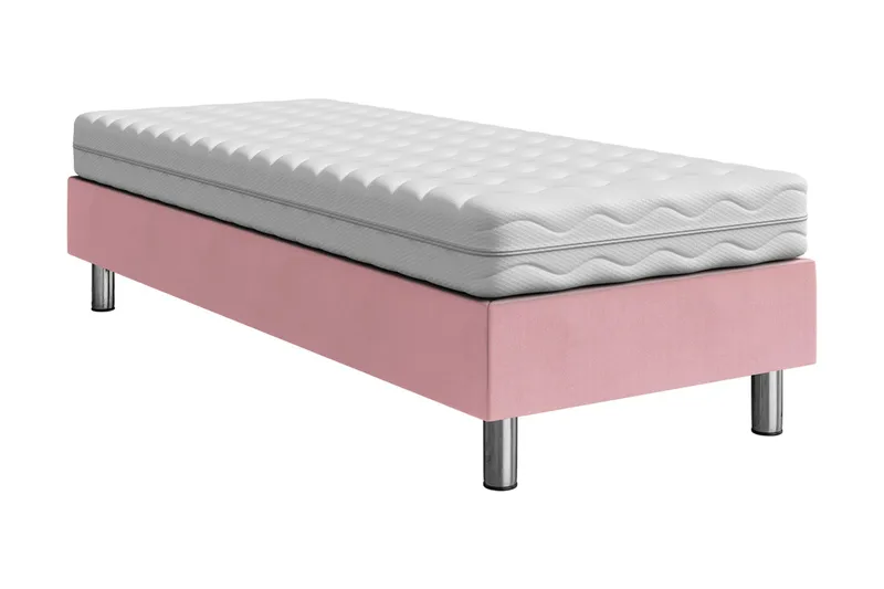 Adeliza Kontinentalsäng 90x200 cm - Rosa - Möbler - Säng - Kontinentalsäng