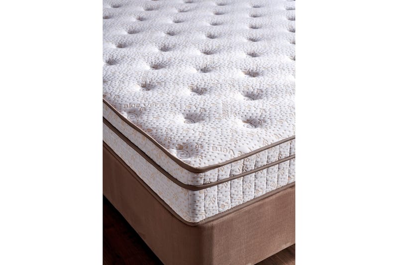 Adilen Kontinentalsäng 90x200 cm - Ljusbrun - Möbler - Säng - Komplett sängpaket