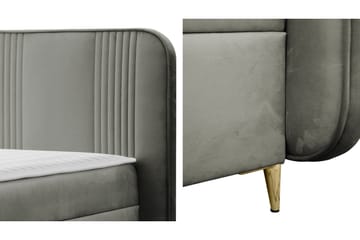 Alani Sängpaket Kontinentalsäng 140x200 cm - Blå - Möbler - Säng - Komplett sängpaket