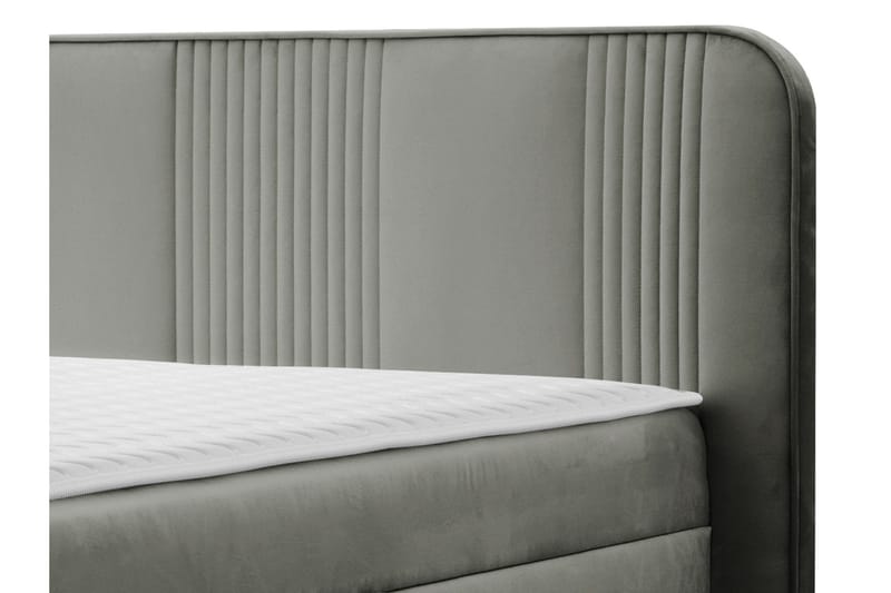 Alani Sängpaket Kontinentalsäng 140x200 cm - Grå - Möbler - Säng - Komplett sängpaket