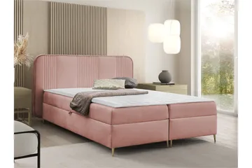 Alani Sängpaket Kontinentalsäng 180x200 cm - Rosa - Möbler - Säng - Komplett sängpaket