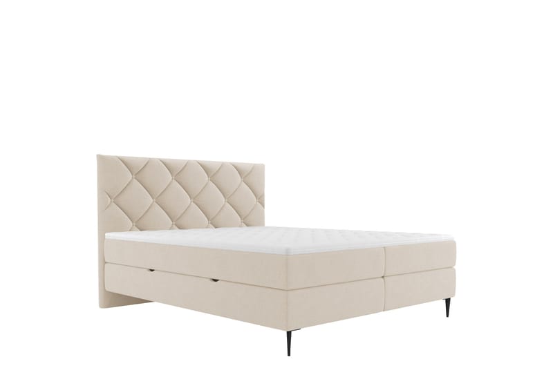 Alasia Sängpaket Kontinentalsäng 180x200 cm - Beige - Möbler - Säng - Komplett sängpaket