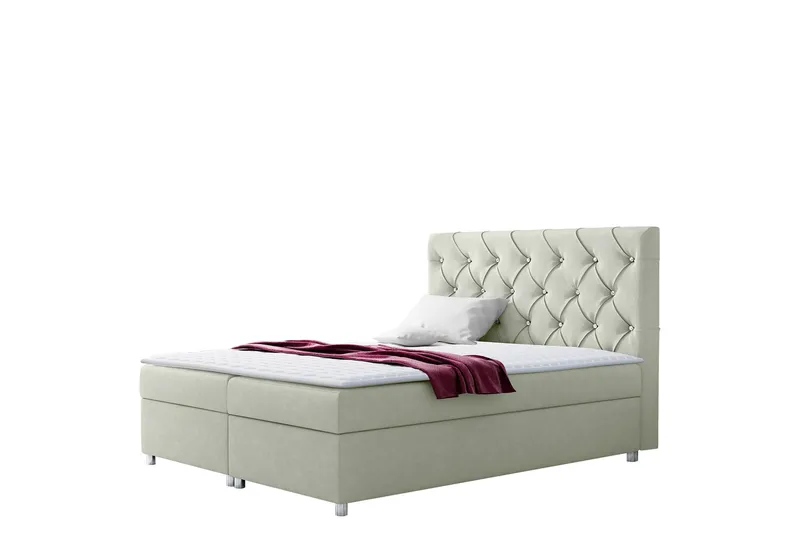 Alida Sängpaket Kontinentalsäng 160x200 cm - Grön - Möbler - Säng - Komplett sängpaket