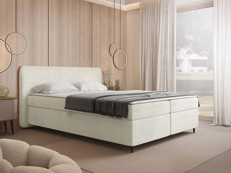 Allgunnen Sängpaket Kontinentalsäng 140x200 cm - Vit - Möbler - Säng - Komplett sängpaket