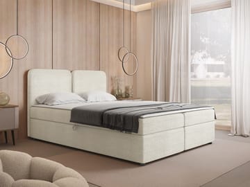 Allgunnen Sängpaket Kontinentalsäng 160x200 cm - Vit - Möbler - Säng - Komplett sängpaket