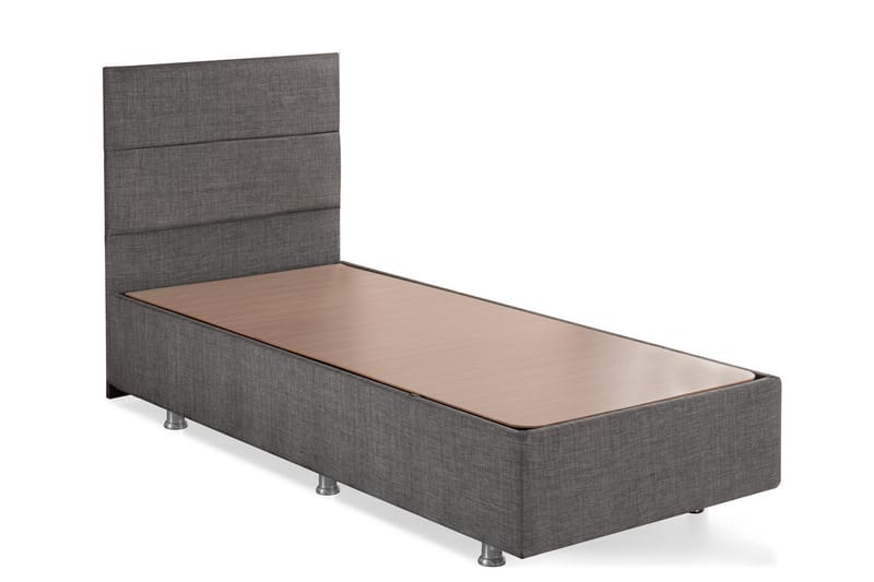 Argentu Kontinentalsäng 120x200 cm - Grå - Möbler - Säng - Komplett sängpaket