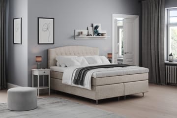 Belda Kontinentalsäng 180x200Medium - Beige - Möbler - Säng - Kontinentalsäng