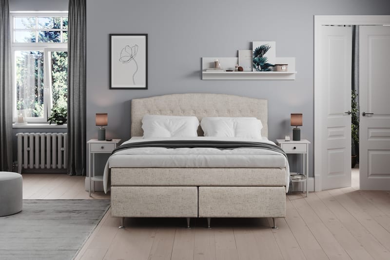 Belda Kontinentalsäng 180x200Medium - Beige - Möbler - Säng - Kontinentalsäng