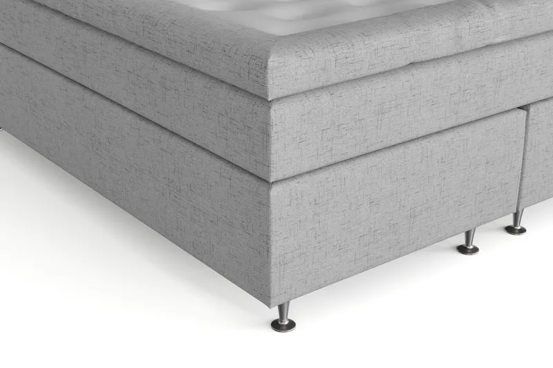Belda Sängpaket 120x200 Fast - Ljusgrå - Möbler - Säng - Komplett sängpaket